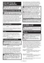 Preview for 13 page of Makita M5802B Instruction Manual