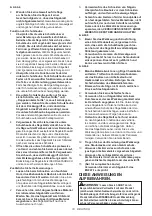 Предварительный просмотр 18 страницы Makita M5802B Instruction Manual