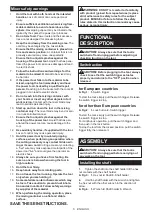 Preview for 5 page of Makita M6600 Instruction Manual