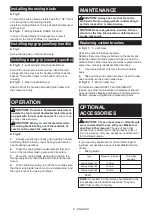 Preview for 6 page of Makita M6600 Instruction Manual