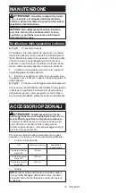 Preview for 18 page of Makita M6600 Instruction Manual