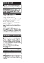 Preview for 22 page of Makita M6600 Instruction Manual