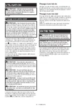 Preview for 10 page of Makita M8100KX2 Instruction Manual