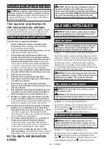 Предварительный просмотр 40 страницы Makita M8100KX2 Instruction Manual