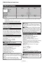 Preview for 3 page of Makita M8103 Instruction Manual