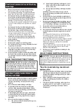 Preview for 5 page of Makita M8301DWE Instruction Manual