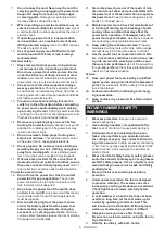 Preview for 5 page of Makita M8700G Instruction Manual