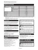 Preview for 4 page of Makita M8701 Instruction Manual