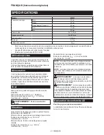 Preview for 8 page of Makita M8701 Instruction Manual