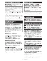 Preview for 10 page of Makita M8701 Instruction Manual