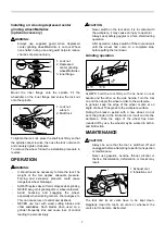 Предварительный просмотр 7 страницы Makita M9003 Instruction Manual