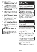 Предварительный просмотр 6 страницы Makita M9100 Instruction Manual