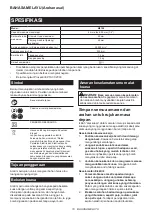 Предварительный просмотр 18 страницы Makita M9100 Instruction Manual