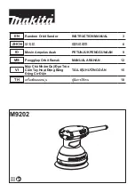 Makita M9202 Instruction Manual preview