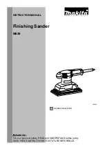 Makita M929 Instruction Manual preview