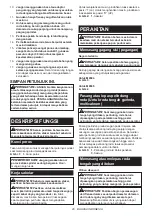 Предварительный просмотр 20 страницы Makita M9504 Instruction Manual