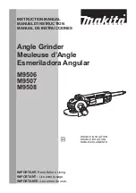 Makita M9506 Instruction Manual preview