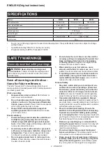 Preview for 2 page of Makita M9506 Instruction Manual