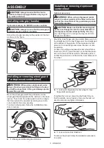 Preview for 6 page of Makita M9511 Instruction Manual