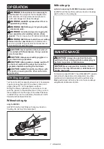 Preview for 7 page of Makita M9511 Instruction Manual