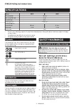 Preview for 3 page of Makita M9512 Instruction Manual