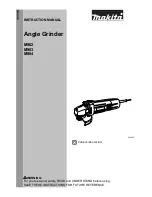 Makita M962 Instruction Manual preview