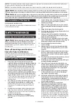 Preview for 5 page of Makita M9800 Series Instruction Manual