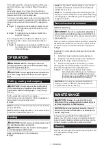 Preview for 7 page of Makita M9800 Series Instruction Manual