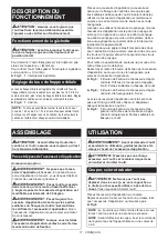 Предварительный просмотр 11 страницы Makita M9800 Series Instruction Manual