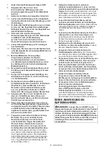 Предварительный просмотр 15 страницы Makita M9800 Series Instruction Manual