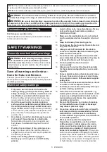 Предварительный просмотр 5 страницы Makita M9800KX4 Instruction Manual