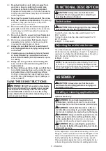 Предварительный просмотр 6 страницы Makita M9800KX4 Instruction Manual