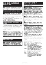 Preview for 21 page of Makita M9800KX4 Instruction Manual