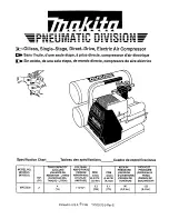 Makita MAC2000 Manual preview