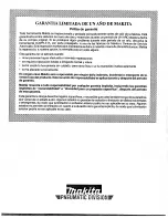 Предварительный просмотр 30 страницы Makita MAC3000 Manual