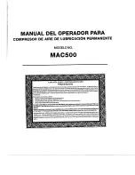 Предварительный просмотр 30 страницы Makita MAC500 Owner'S Manual