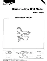 Предварительный просмотр 23 страницы Makita MAC5200 Owner'S Manual