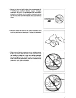 Предварительный просмотр 27 страницы Makita MAC5200 Owner'S Manual