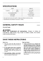 Предварительный просмотр 2 страницы Makita MAKDA3010F Instruction Manual