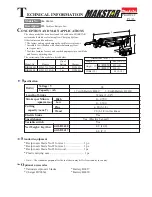 Preview for 1 page of Makita MAKSTAR BJR240SF Technical Information
