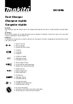 Makita MAKSTAR DC18RA Instruction Manual preview