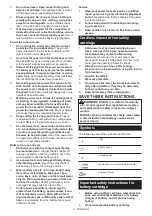 Preview for 15 page of Makita MAKSTAR DC18RA Instructions Manual