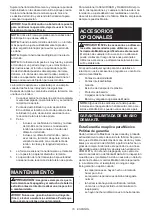 Preview for 28 page of Makita MAKSTAR DC18RA Instructions Manual