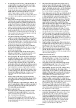 Preview for 35 page of Makita MAKSTAR DC18RA Instructions Manual