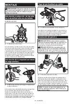 Preview for 52 page of Makita MAKSTAR DC18RA Instructions Manual