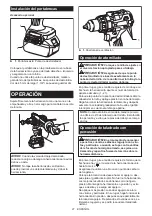 Предварительный просмотр 53 страницы Makita MAKSTAR DC18RA Instructions Manual