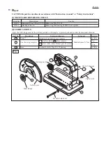 Предварительный просмотр 2 страницы Makita Maktec MT241 Technical Information