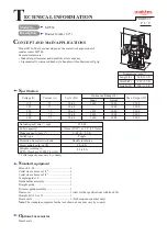 Preview for 1 page of Makita Maktec MT362 Technical Information