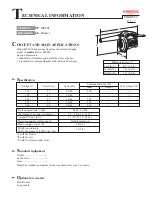 Makita maktec MT401 Technical Information preview