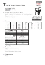 Makita Maktec MT622 Technical Information предпросмотр